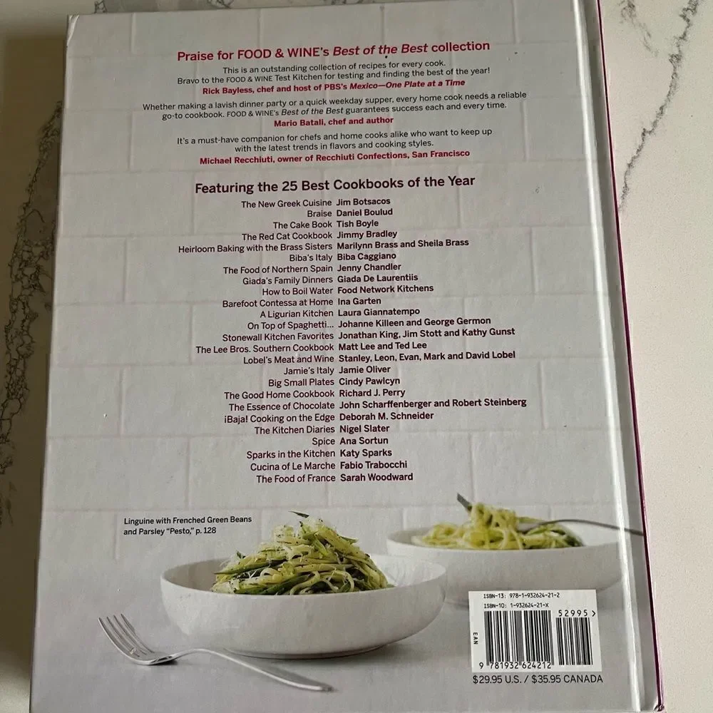 Food & Wine Best of the Best Cookbook Vol 10